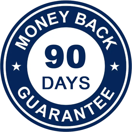 90 day money back guarantee